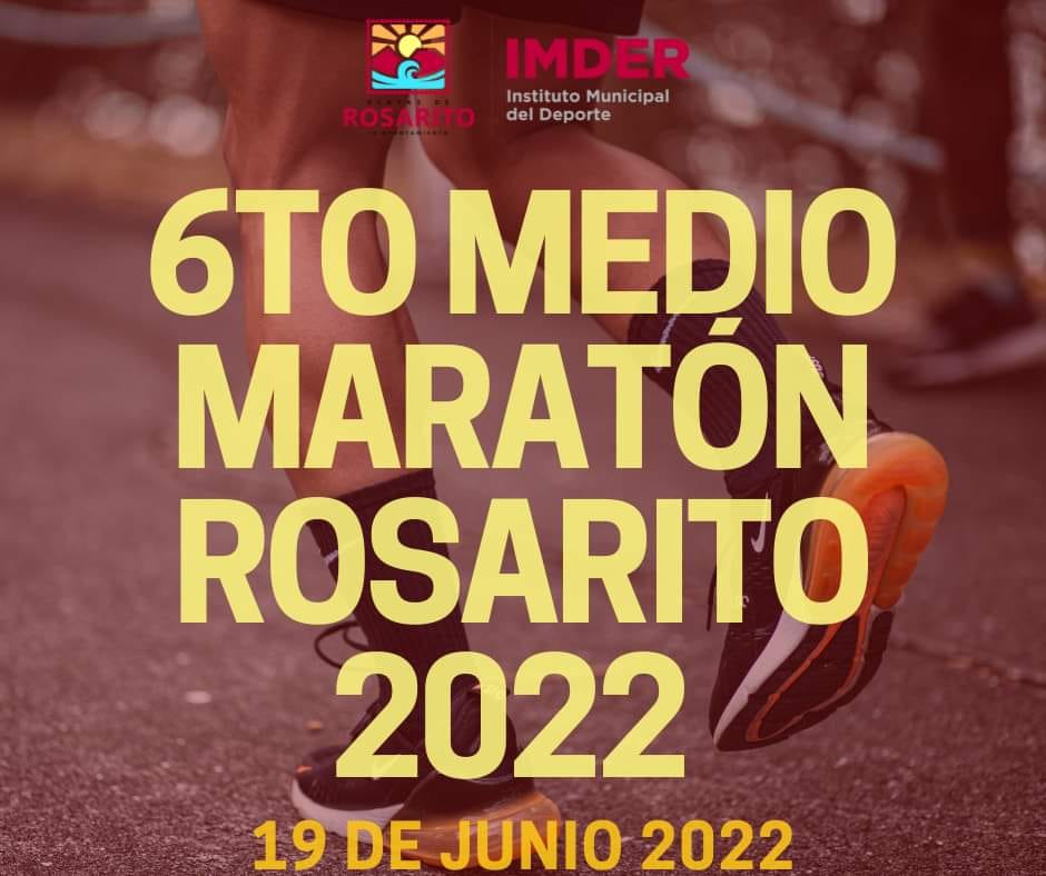 6to medio maraton rosarito 2022