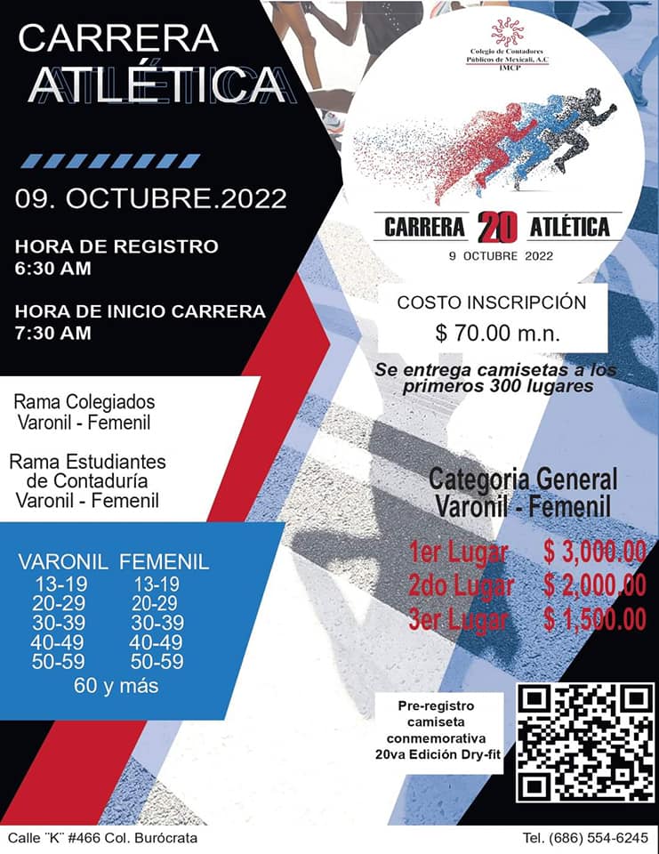 Carrera Atletica del Colegio de Contadores de