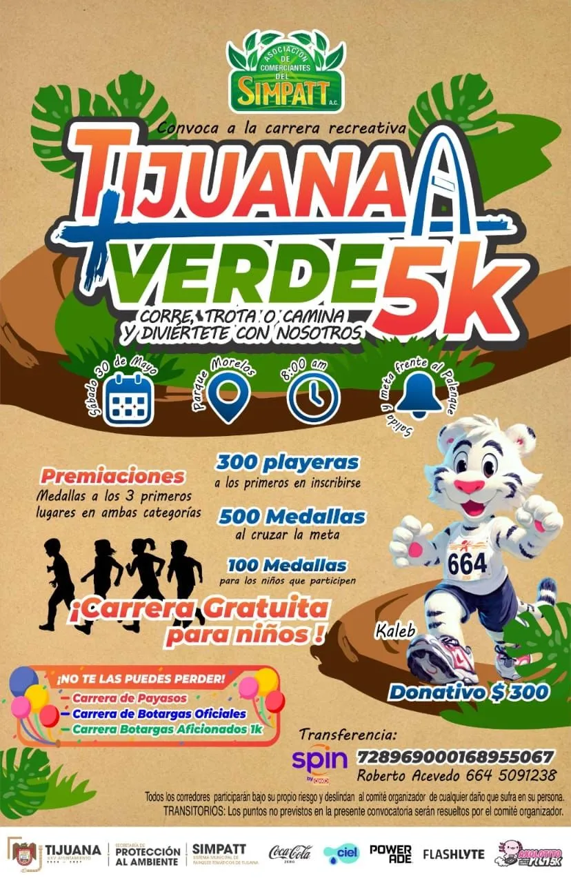 Carrera patrocinada en TJRUN