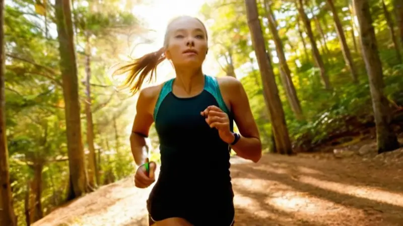 Corredores energéticos en un parque soleado