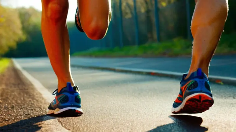 Corredores enérgicos compiten en pista soleada