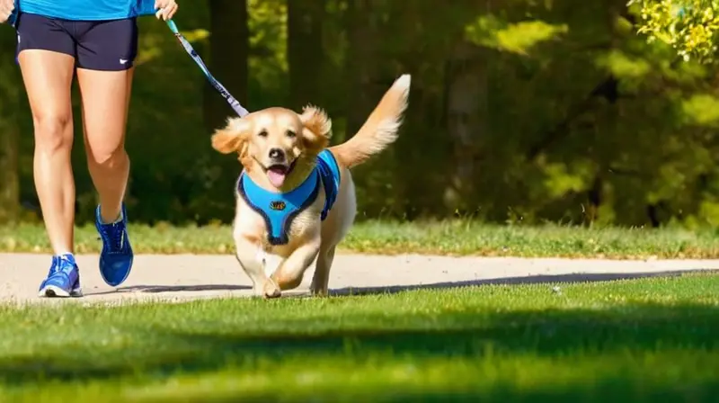 Perro feliz en parque