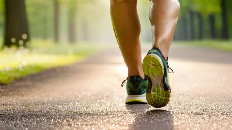 Atleta corriendo en pista iluminada por sol
