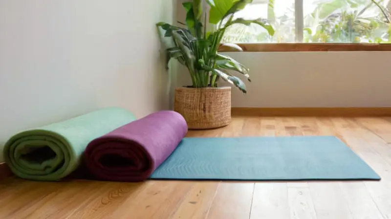 Gimnasio sereno y acogedor, ideal para meditar