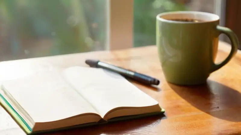 Smartphone y café crean un ambiente productivo