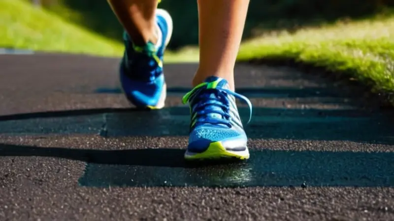 Atletas compiten en pista bajo el sol