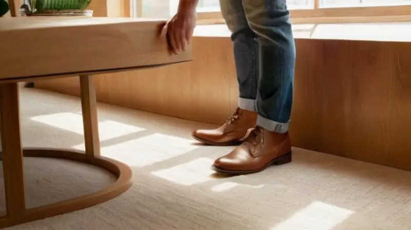 Reunión animada sobre diversos estilos de zapatos