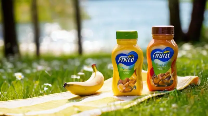 Escena vibrante de corredores en un parque