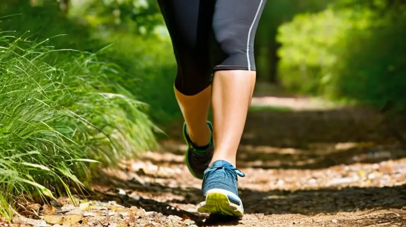 Corredor en armonía con la naturaleza