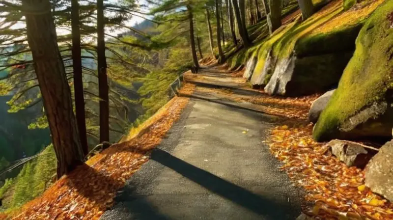 Naturaleza libre contrasta con asfalto restrictivo