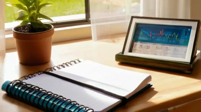 Oficina iluminada, ordenada y motivadora