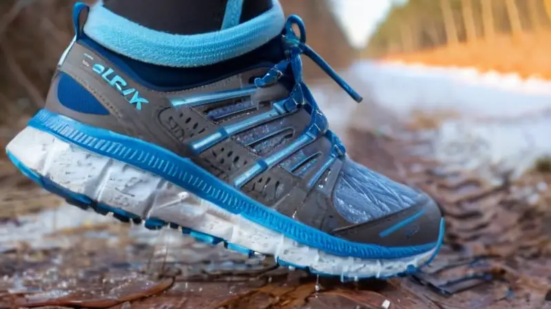 Zapatos de invierno con tracción y estilo