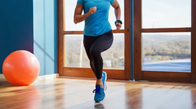 Gimnasio iluminado