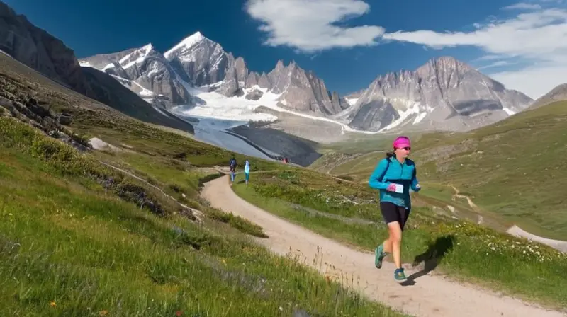 Corredores determinados en un paisaje montañoso