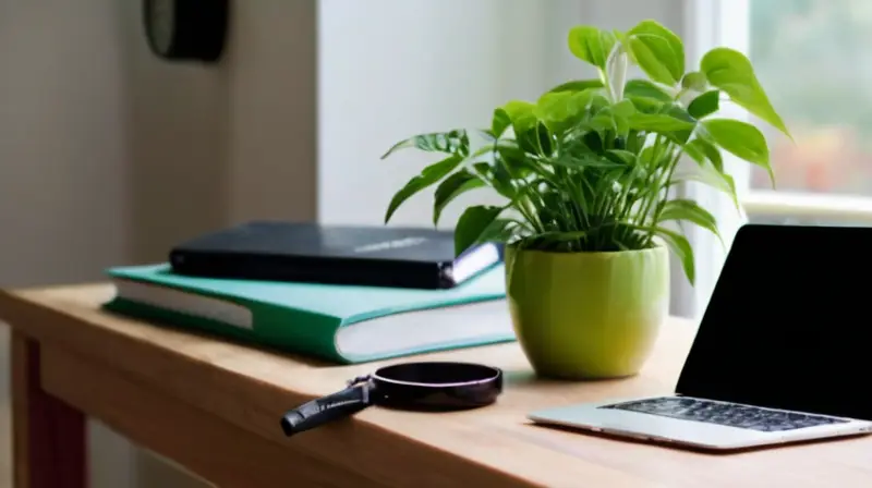 Espacio ordenado que inspira productividad y enfoque