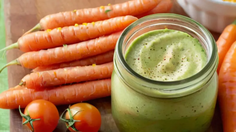 Mesa de cocina con ingredientes saludables