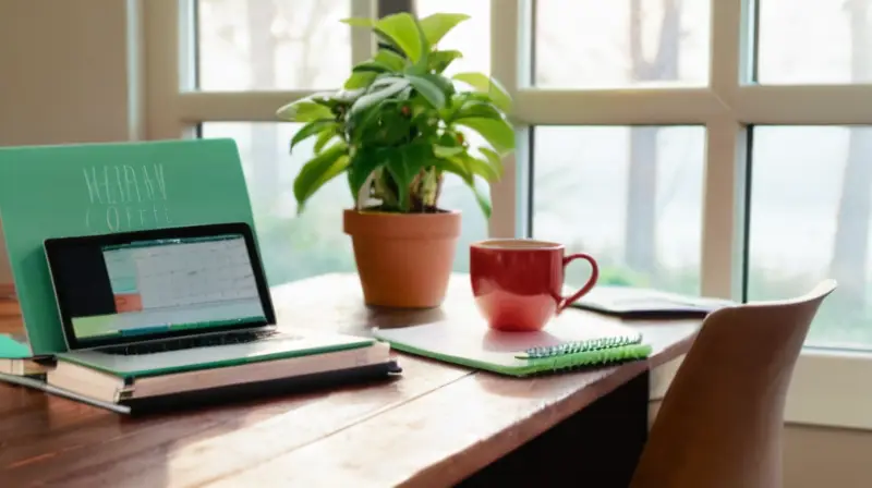 Espacio de trabajo inspirador y acogedor