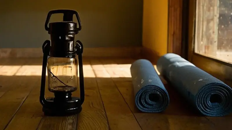 Un gimnasio oscuro
