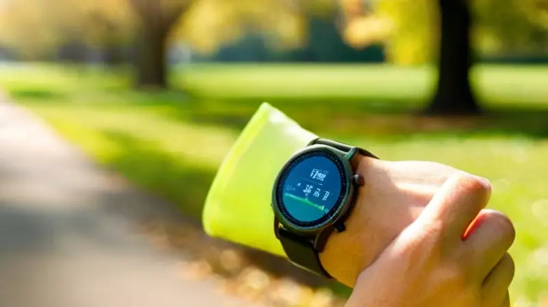 Reloj GPS en muñeca