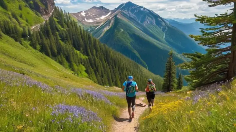 Grupo de amigos disfrutando de la naturaleza