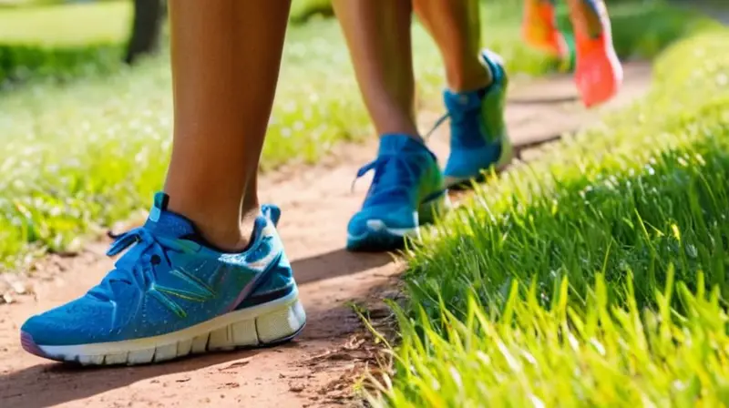 Parque soleado lleno de vida y actividad