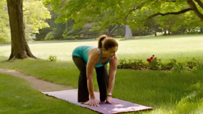 Parque sereno con actividades y naturaleza vibrante