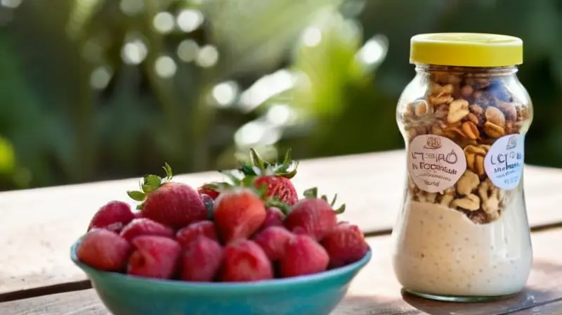 Deliciosos snacks brillan bajo el sol