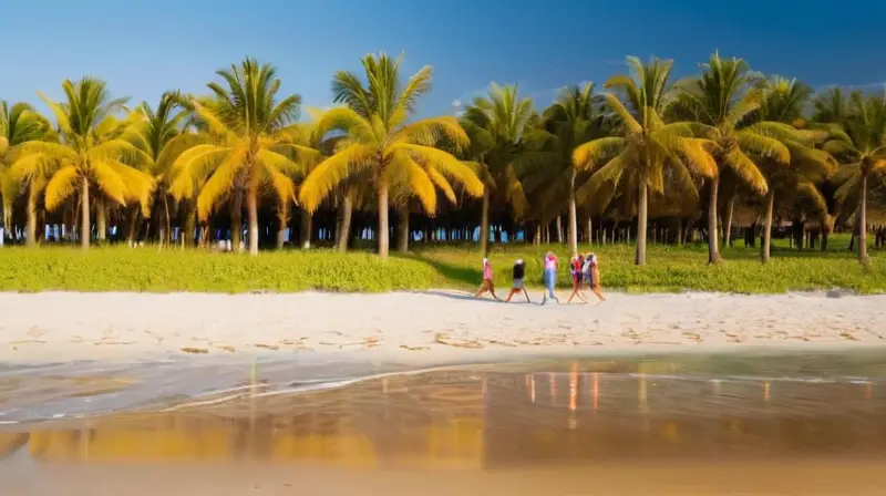 Día perfecto de entrenamiento en la playa