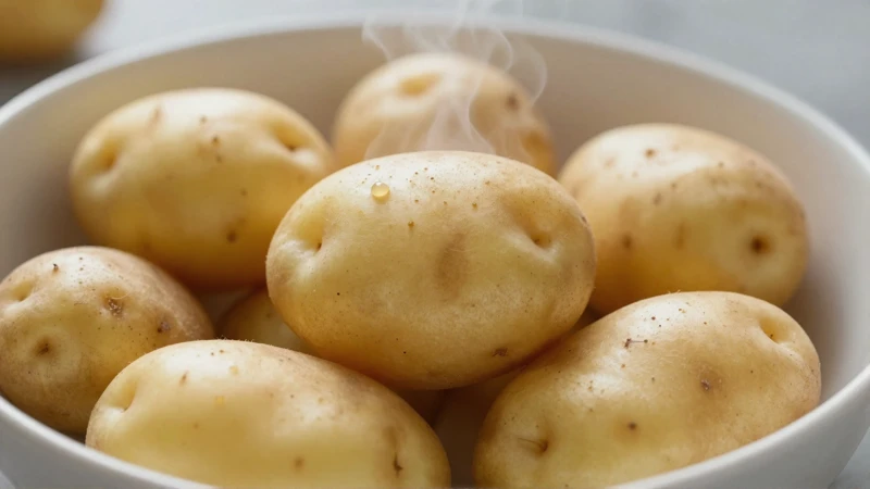 Papas doradas, textura realista y cálida