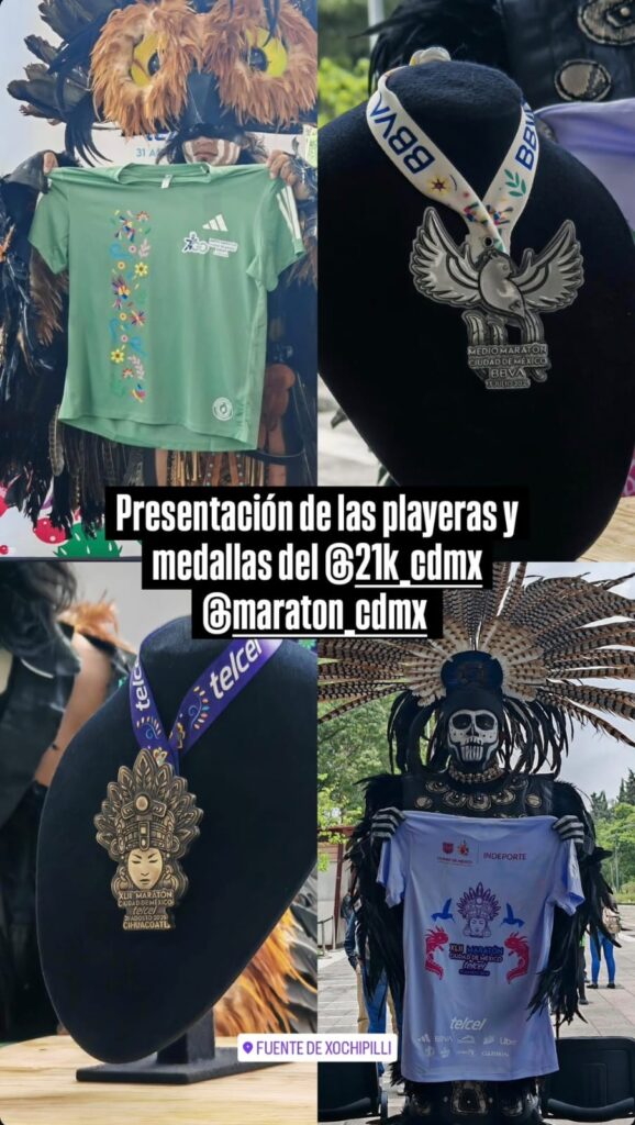 playeras medio y maraton 2025