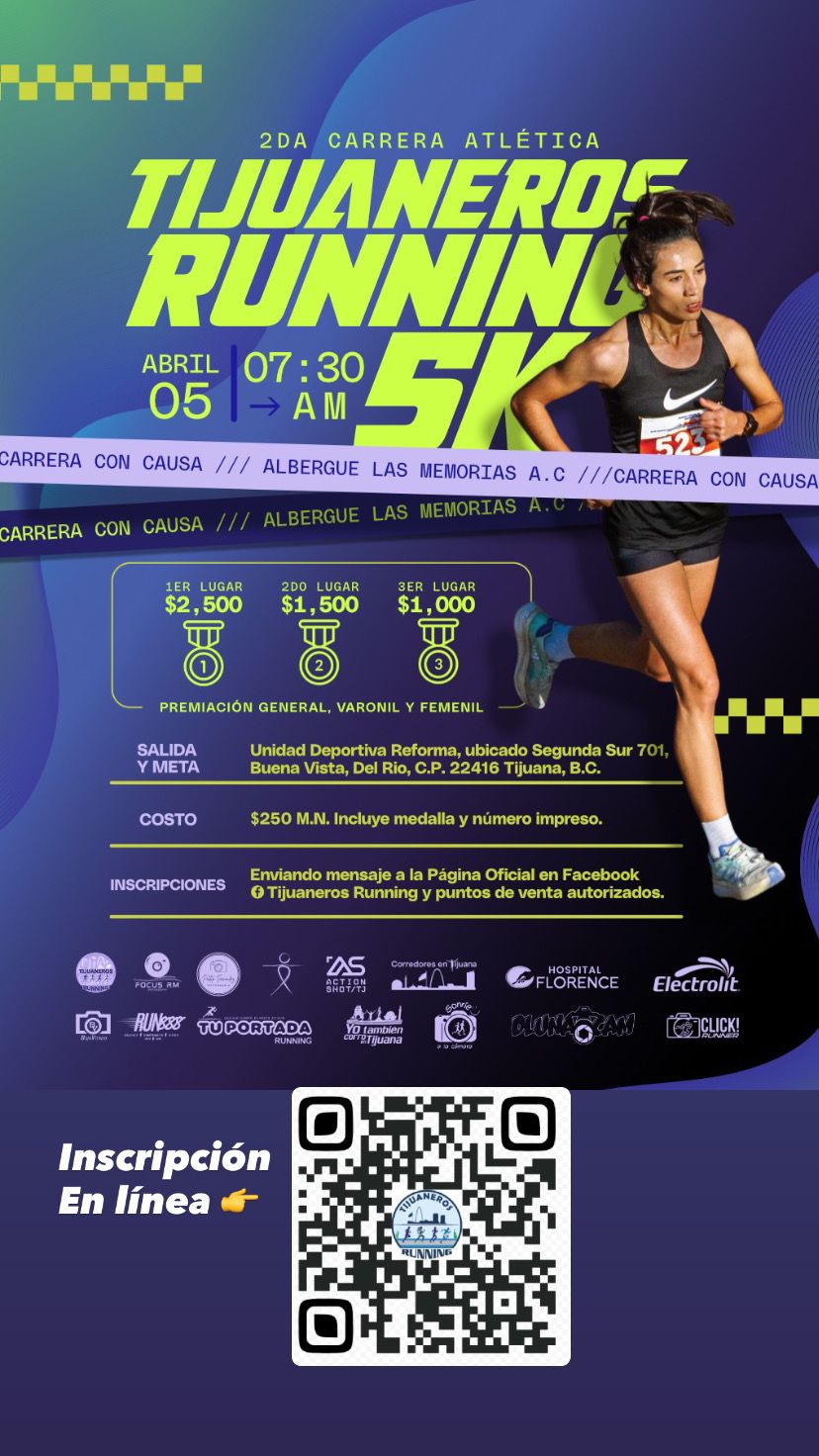 tijuaneros 2da edicion tjrun 2026
