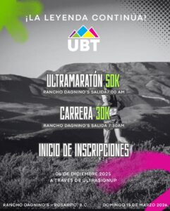 ultra maraton baja trail50k
