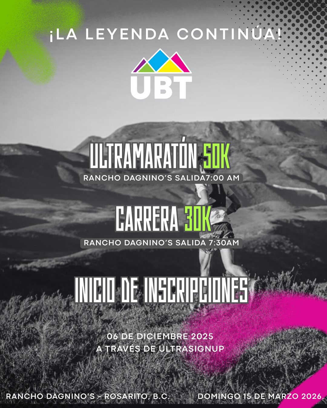 ultra maraton baja trail50k